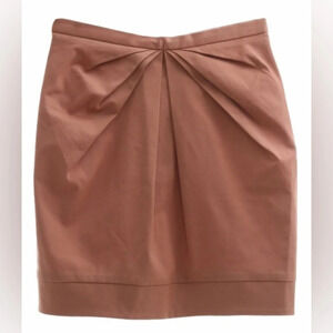 $5 WHEN BUNDLED H&M Peach Pleated Mini Skirt w/ Exposed Zipper Size 8